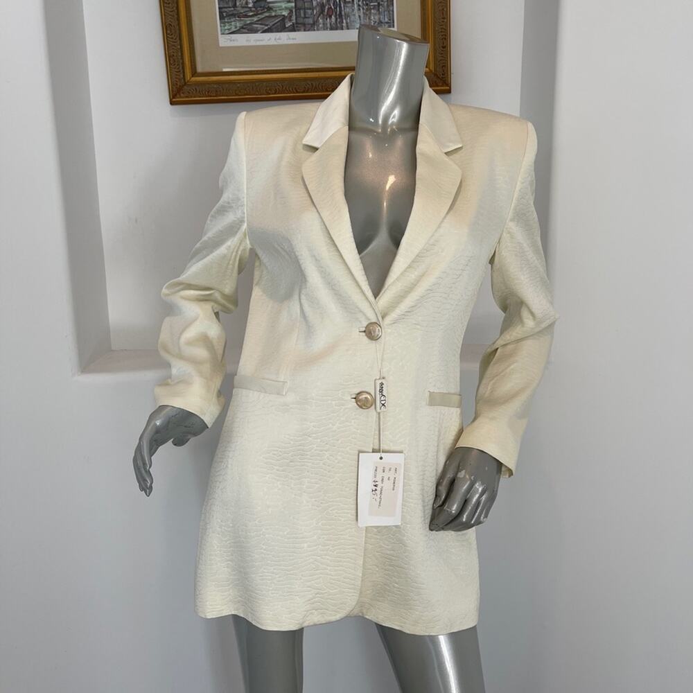 DONNA EDE Made in Italy “MINERVA” Blazer  IT 42 NWT
